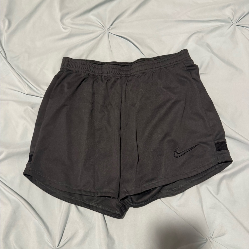 Nike Dri-FIT Academy Women's Dark Grey Knit Soccer Shorts